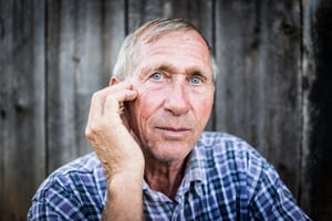 Desperate senior man suffering and covering face with hands in deep depression, pain, emotional disorder, grief and desperation concept-1